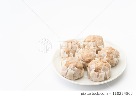 Shumai on a plate Shumai on a plate 118254863