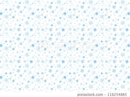 Seamless snowflake background illustration Seamless snowflake background illustration 118254865