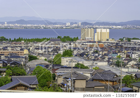 Cityscape of Otsu city Cityscape of Otsu city 118255087