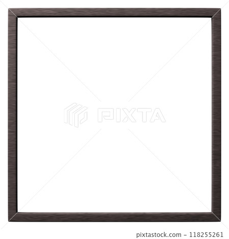 3D material_wooden frame_square 118255261