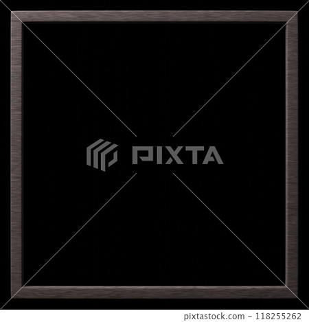 3D material_wooden frame_square 3D material_wooden frame_square 118255262