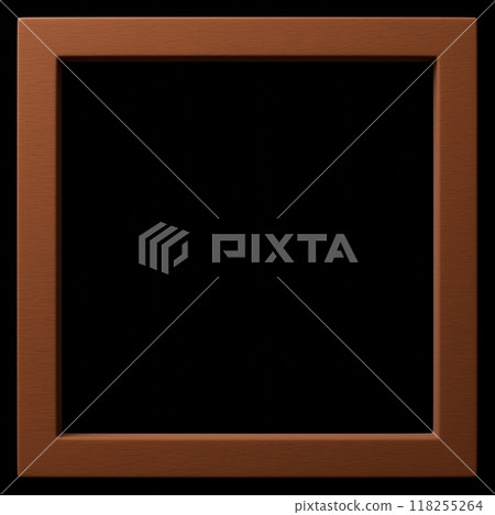 3D material_wooden frame_square 3D material_wooden frame_square 118255264