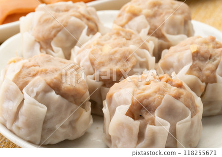 Close-up of shumai 118255671