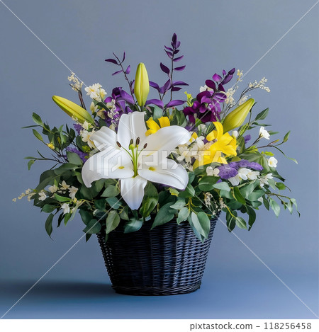 Offering flowers Offering flowers 118256458