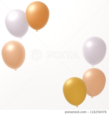 Background material_balloon_gold 118256478