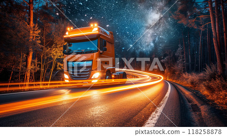 Trucks are designed to handle a variety of cargo types 118258878