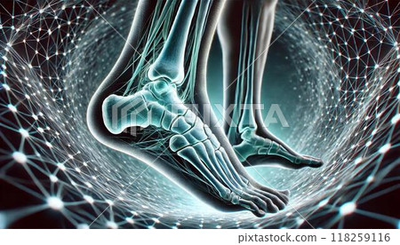 全息圖人體踝關節 118259116