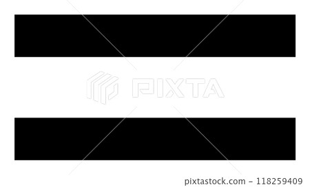 Two solid horizontal black bars on a white background. Ideal for minimalistic design, graphic design projects, modern art themes, abstract interpretations, and visual contrast exploration. Simple geom Two solid horizontal black bars on a white background. Ideal for minimalistic design, graphic design projects, modern art themes, abstract interpretations, and visual contrast exploration. Simple geom 118259409
