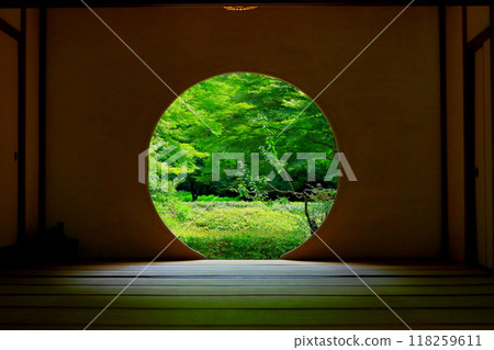 Kamakura Aketsukuin Enlightenment Window Kamakura Aketsukuin Enlightenment Window 118259611
