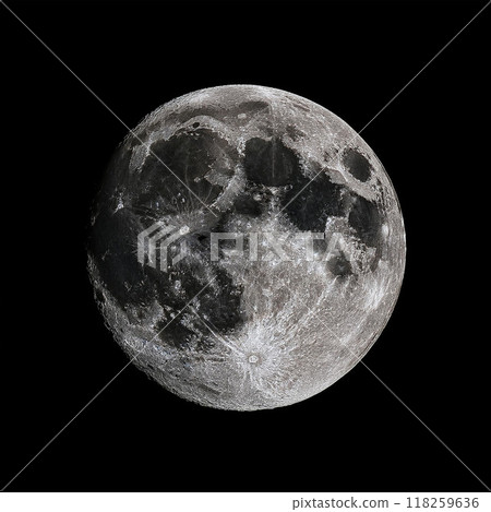 full moon, full lunar phase, moonlight, moon viewing, night sky, lunar calendar, lunar cycle, bright moon, moon phases, supermoon, moon observation, moon photography, moon mythology, Chuseok, Mid-Autu 118259636