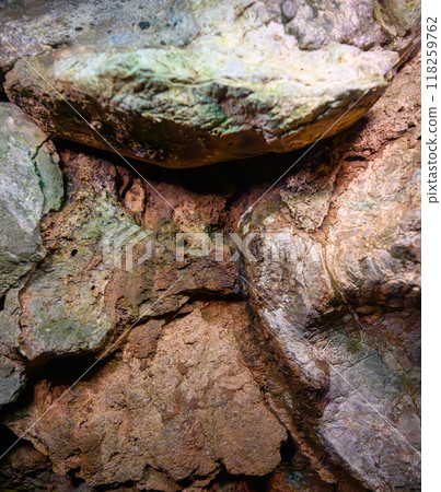 Inside the mysterious limestone cave Inside the mysterious limestone cave 118259762