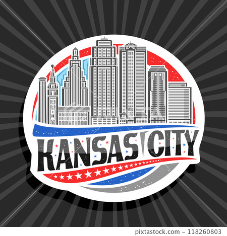 Vector logo for Kansas City 118260803