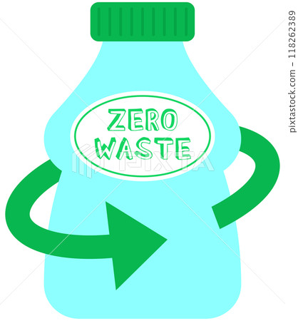 Cute ecology world earth day No plastic Zero waste 118262389