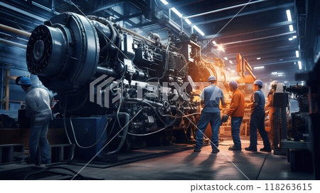 Precision at Work: Maintenance in Industrial Workshop. Generative ai 118263615