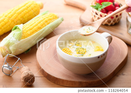 玉米湯（玉米濃湯、玉米奶油） 118264054