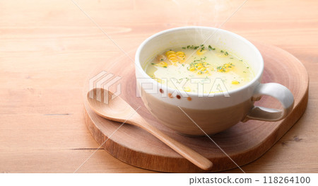 Corn soup (corn potage, corn cream) Corn soup (corn potage, corn cream) 118264100