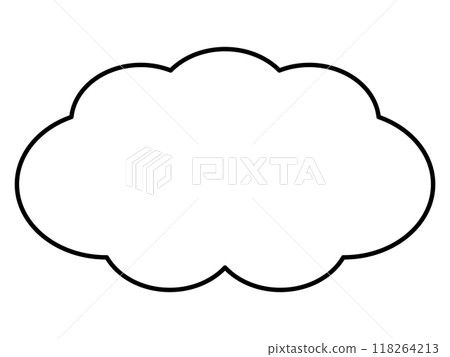 一個簡單的講話泡泡的插圖 118264213