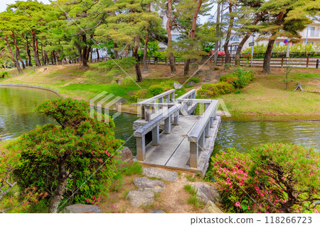 Fukushima Prefecture, Koriyama City, Fumotoyama Park (Benten Pond) 118266723