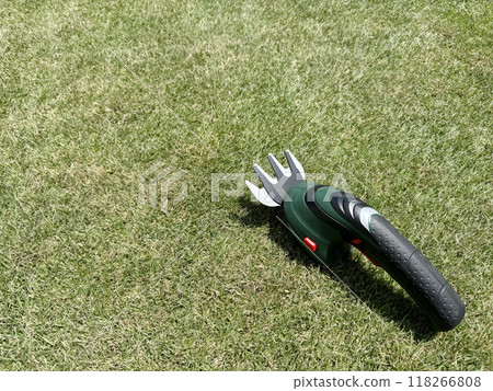 切割高度2cm的草坪及電動割草機 118266808