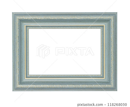 Frame on white background Frame on white background 118268030