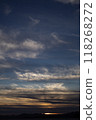 Sunset over the lake 118268272