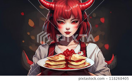 惡魔女孩和縐紗 惡魔女孩和縐紗 118268405