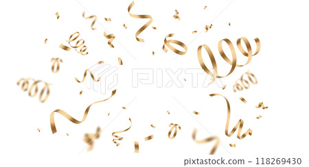 golden confetti background for festival decoration vector illustration golden confetti background for festival decoration vector illustration 118269430