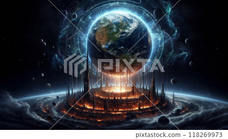 Earth ascension: transcending from destructive old dimension to higher state 118269973