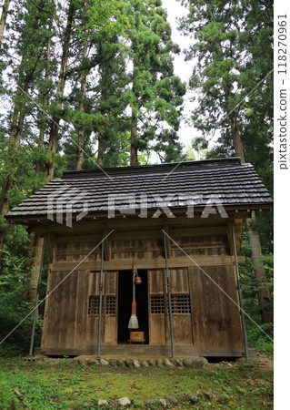 Fukushima Prefecture, Maezawa Magariya Village "Kashima Shrine" 118270961