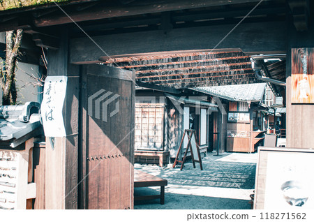 Old townscape Old townscape 118271562