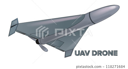 Shahed combat drone flying isolated on white transparent background. Shahed 136 drone kamikaze isolated. UAV geranium-2 military war plane Shahed combat drone flying isolated on white transparent background. Shahed 136 drone kamikaze isolated. UAV geranium-2 military war plane 118271684