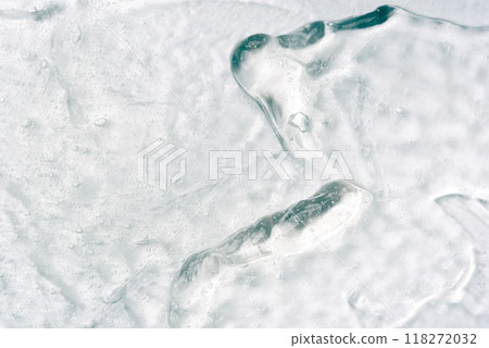 Transparent gel on a white background. Transparent gel on a white background. 118272032