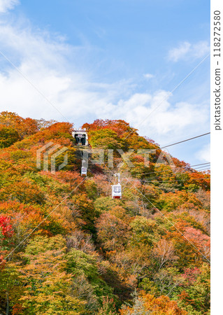 [Tochigi Prefecture] Nikko Akechidaira dyed with autumn leaves (October) 118272580