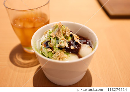 Matcha parfait Matcha parfait 118274214