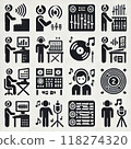 音樂製作人像形圖 118274320