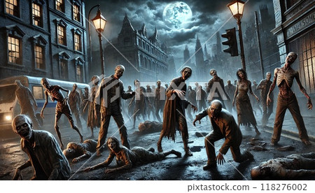 Zombie illustration 118276002