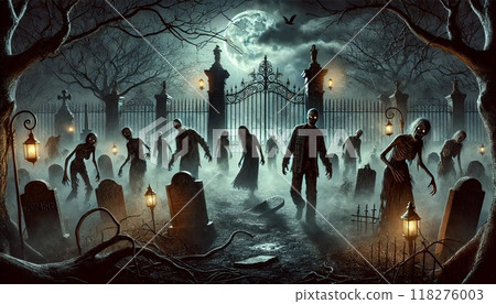 Zombie illustration 118276003