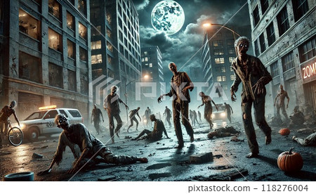 Zombie illustration 118276004
