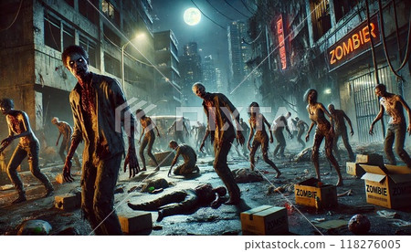 Zombie illustration 118276005