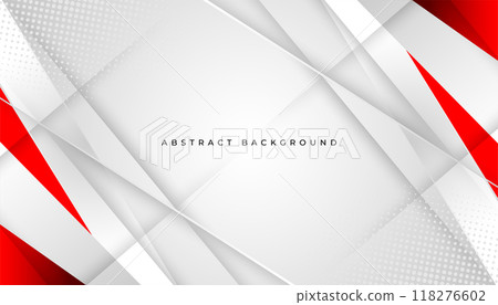 Abstract red gray gray white blank space modern futuristic background vector illustration design. 118276602