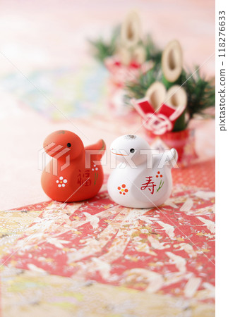 New Year's card Year of the Snake 2025 New Year's card Year of the Snake 2025 118276633