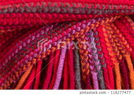 Scarf/Warm Background Material 118277477