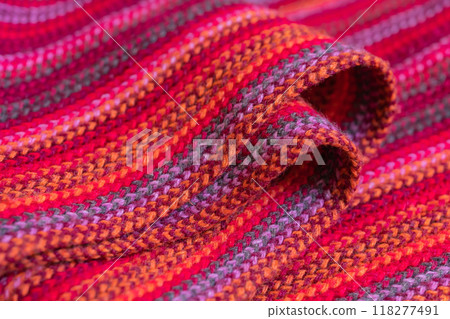 Scarf/Warm Background Material 118277491
