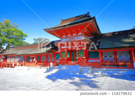 [大分縣] 宇佐神社上宮晴空萬裡 118279632