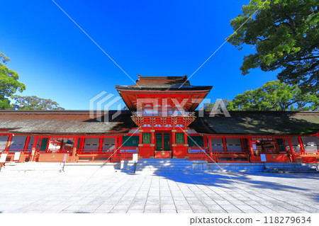 [大分縣] 宇佐神社上宮晴空萬裡 118279634