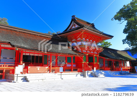 [大分縣] 宇佐神社上宮晴空萬裡 118279639