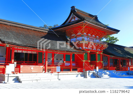 [大分縣] 宇佐神社上宮晴空萬裡 118279642