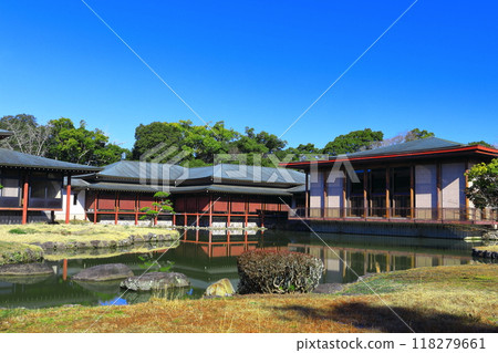 [Oita Prefecture] Usa Jingu Treasure Hall in sunny weather 118279661