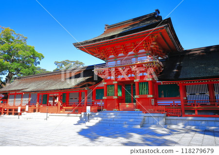 [大分縣] 宇佐神社上宮晴空萬裡 118279679