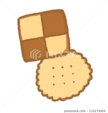 Sweets illustration (biscuits) 118279964